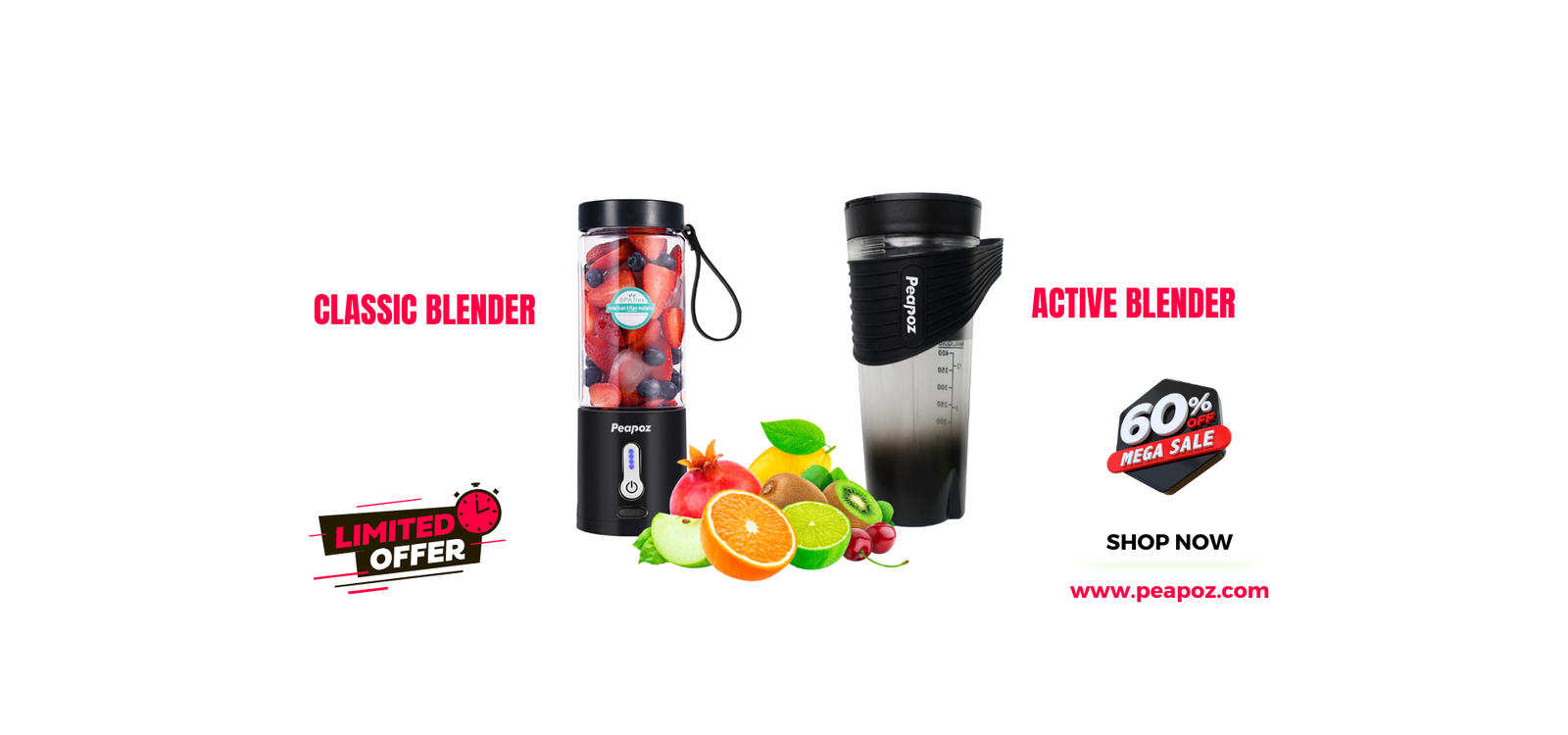 Peapoz Portable Blenders